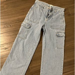 Zara Cargo Jeans